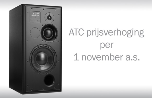 ATC prijsverhoging per 1 november a.s.