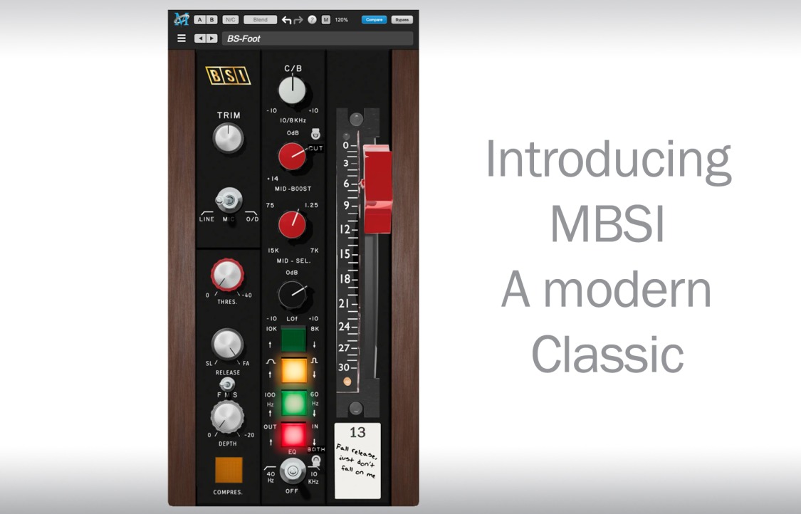 Introducing MBSI. A modern Classic.