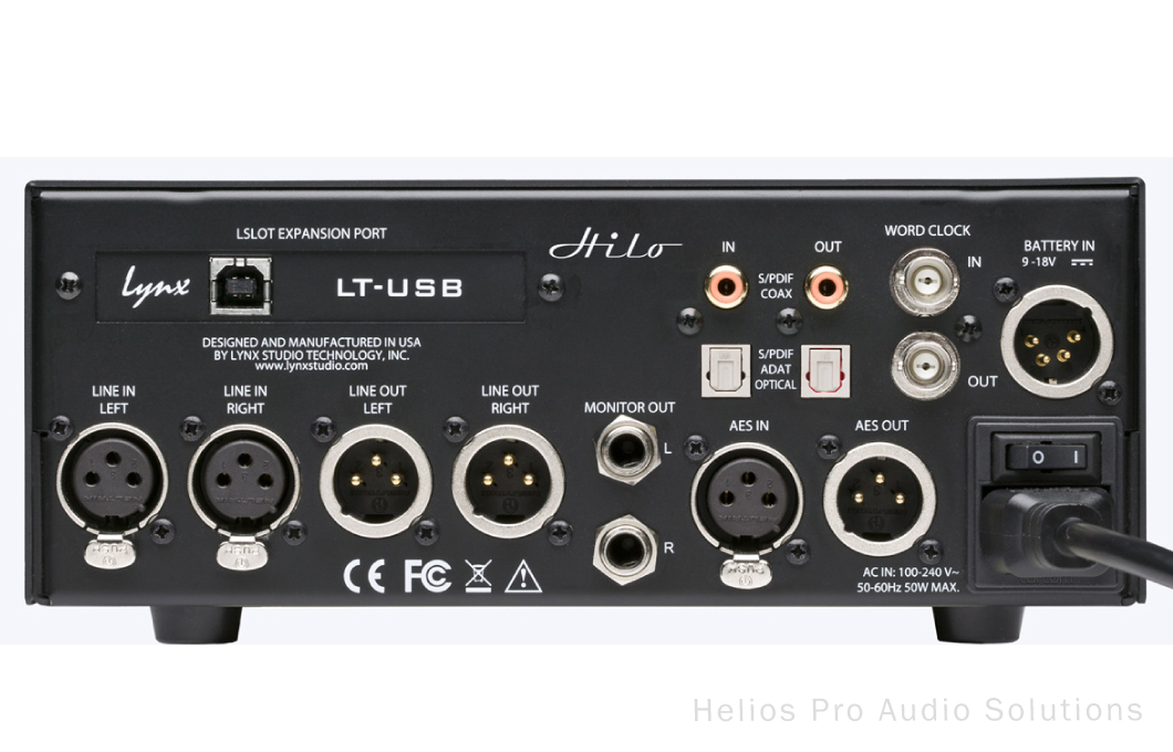 Lynx Studio Technology Hilo USB Black